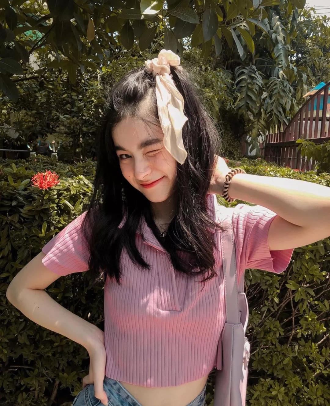 可甜可盐的小衫视频,高端甜美polo衫女款