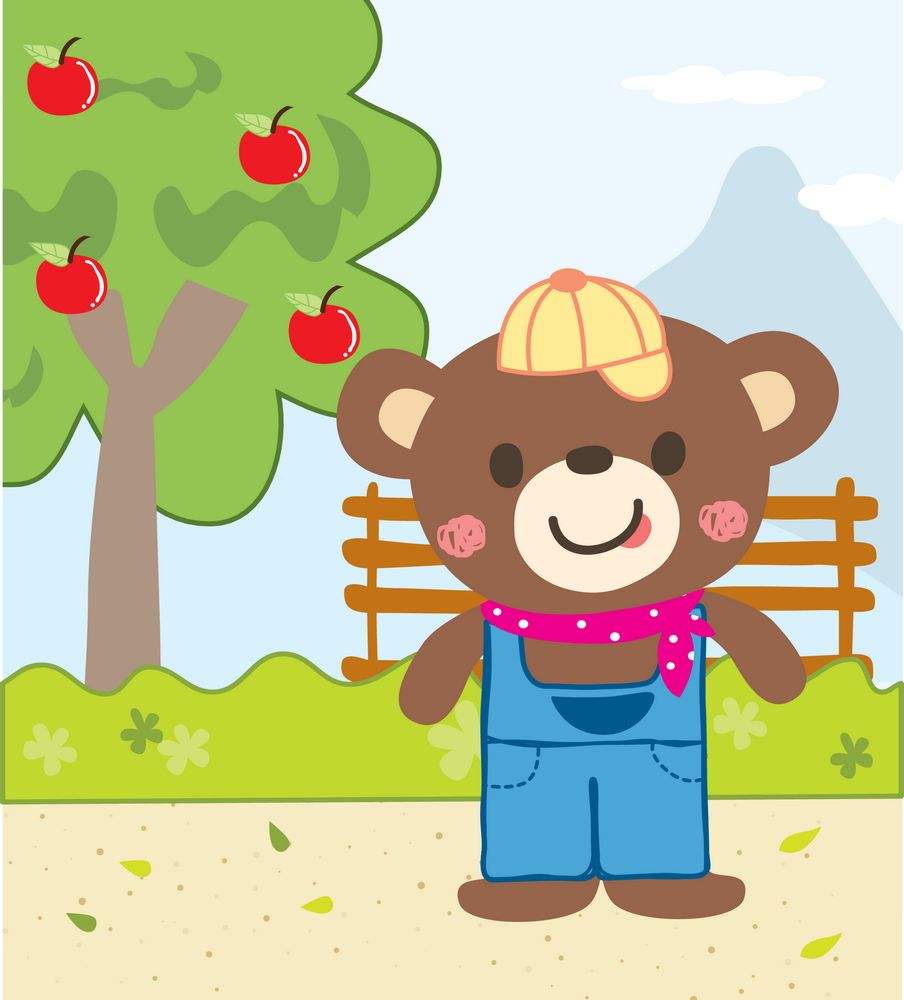 卖糖果的小彩虹,小熊买糖果故事