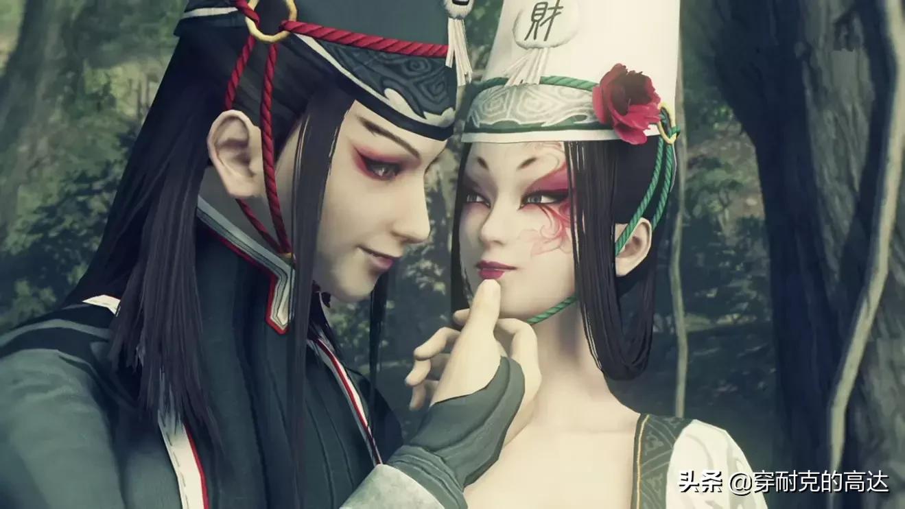 黑白无常手办,画江湖之不良人官方醒狮手办