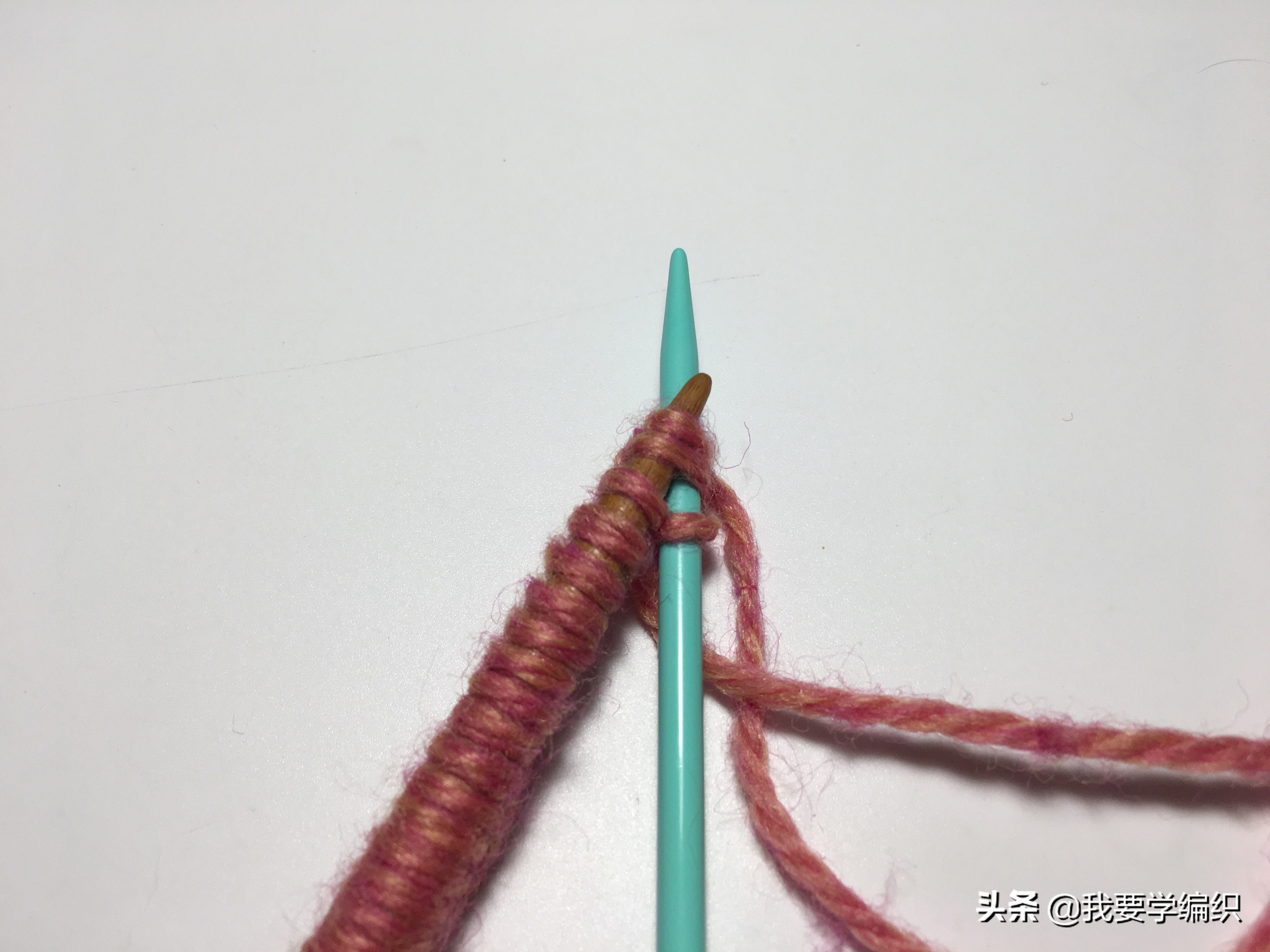 波浪围巾钩织教程,棉花糖毛线编织波浪围巾