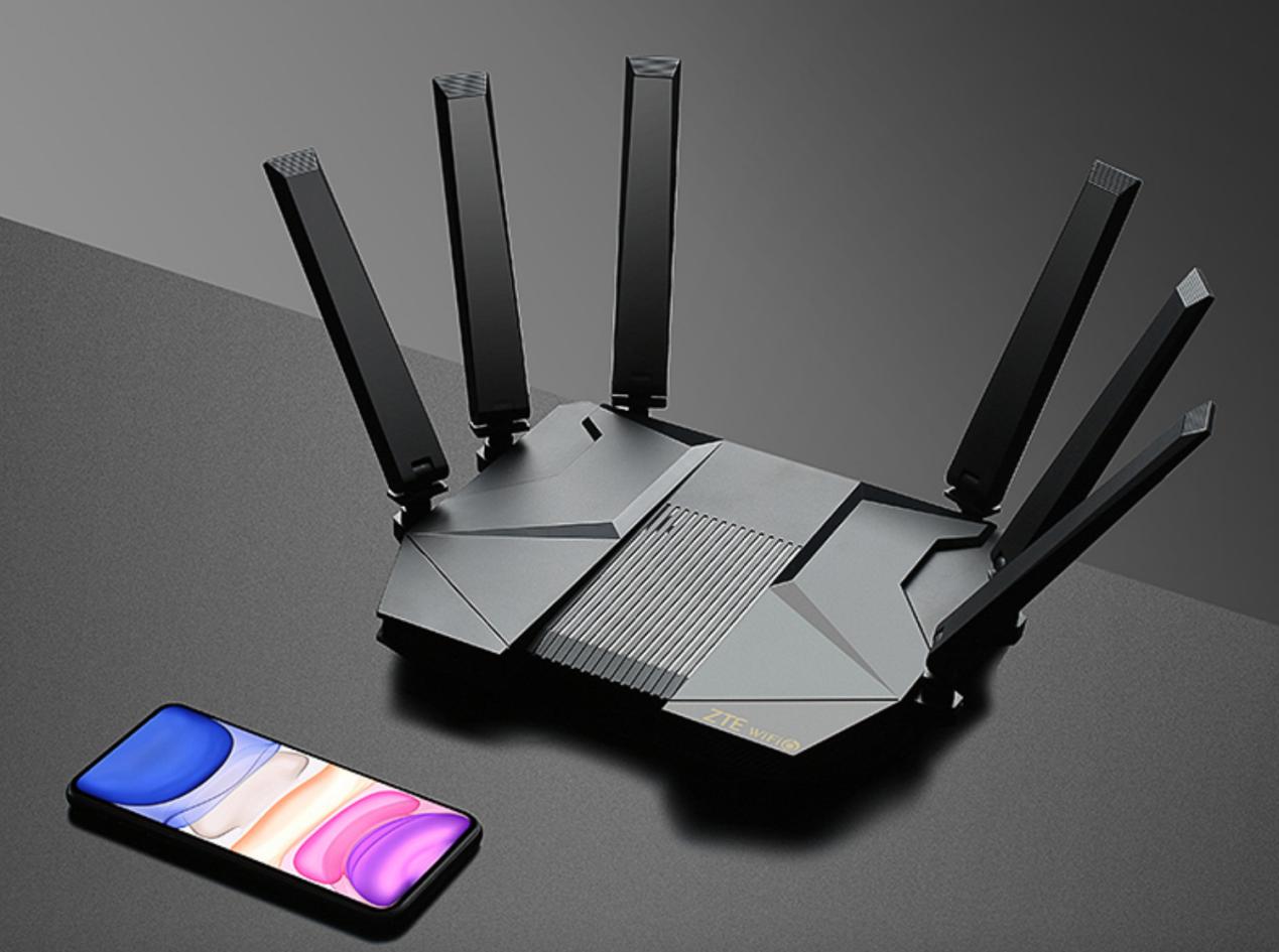 中兴路由器ax5400pro和ax5400,中兴ax5400对比红米ax6000路由器