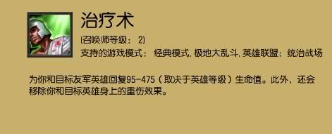 lol召唤师技能介绍,lol召唤师现有技能