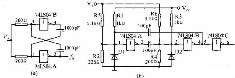 多谐振荡器电路图大全,多谐振荡器定时器电路图