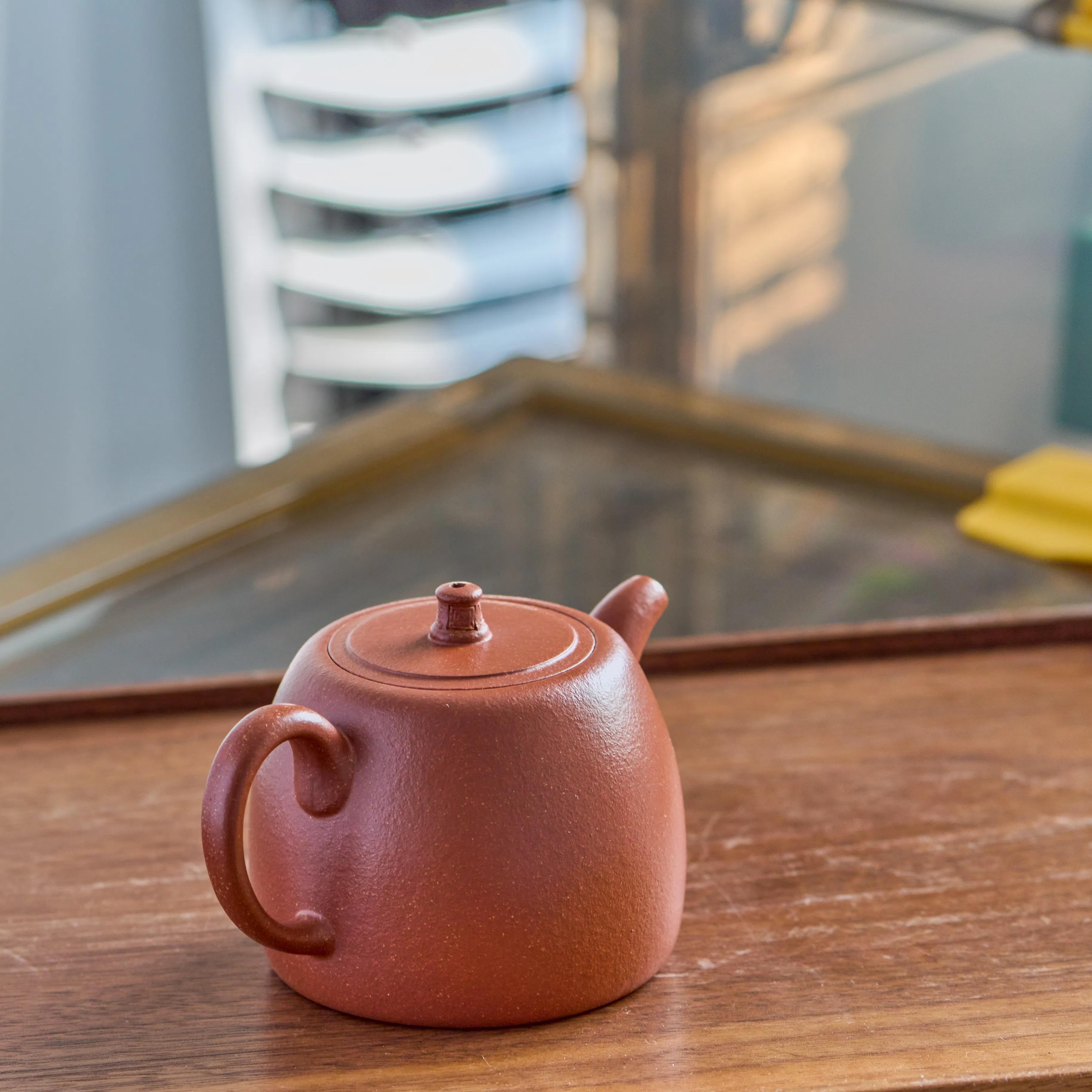 青降坡原矿壶,粗砂降坡泥壶是原矿吗