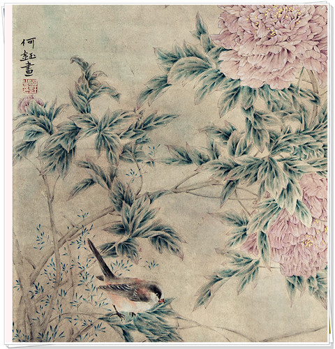 何钰花鸟画,花鸟画的赏析