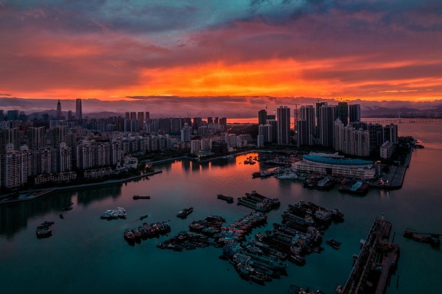 深圳海边最好的公园,深圳有几个靠海的公园