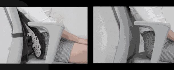 德国变态黑科技靠垫，两侧怀抱设计，分散体压，使脊椎不受压迫