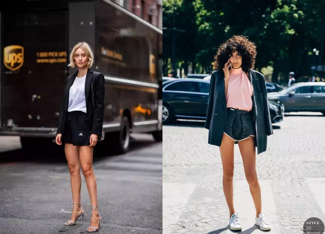 西装短裤夏季高级感,西装短裤秋冬款时尚