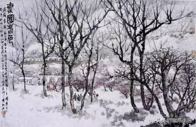 傅抱石在人民大会堂有几幅国画,傅抱石国画作品赏析1500字