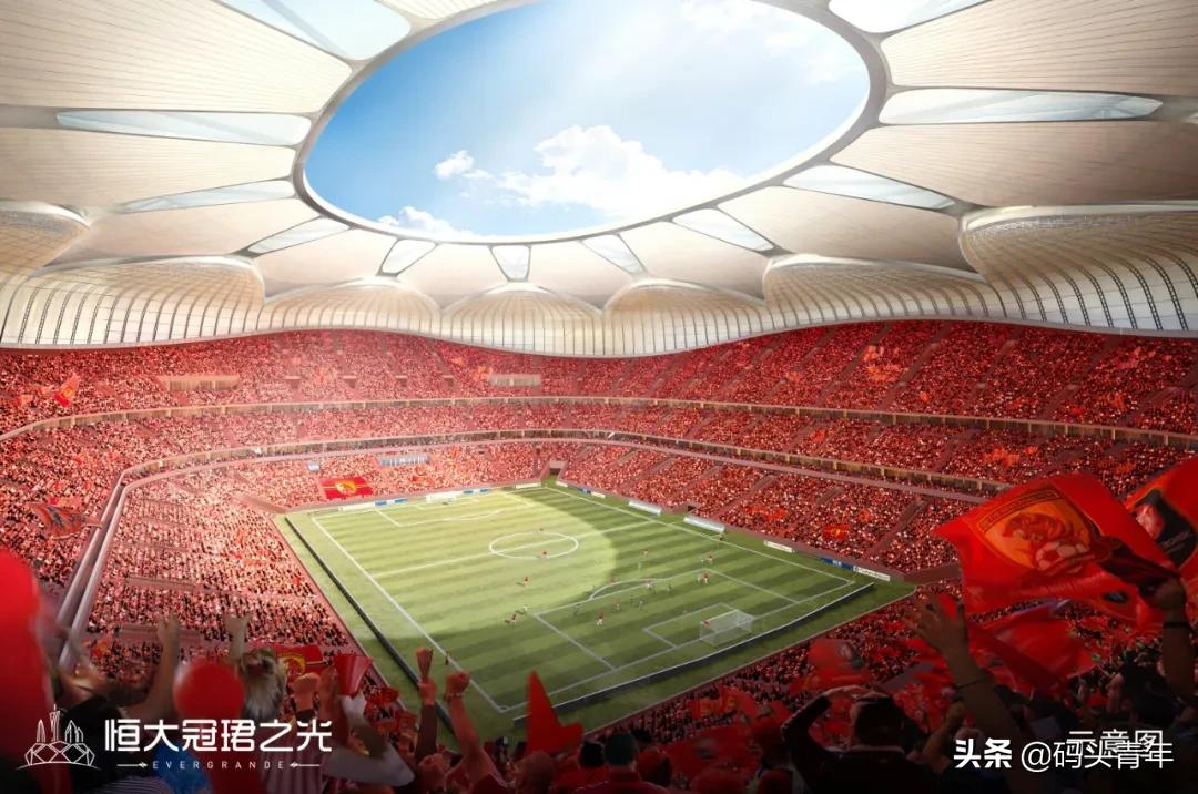 天河体育场崛起,广州恒大新足球场最新建设
