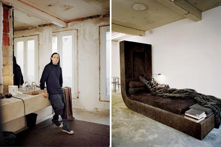 时尚界暗黑之王RickOwens，家和生活都充满着怪异气息