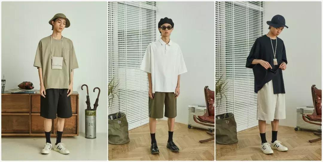 男士夏天穿短裤配什么鞋子好,舒适男士夏天休闲短裤