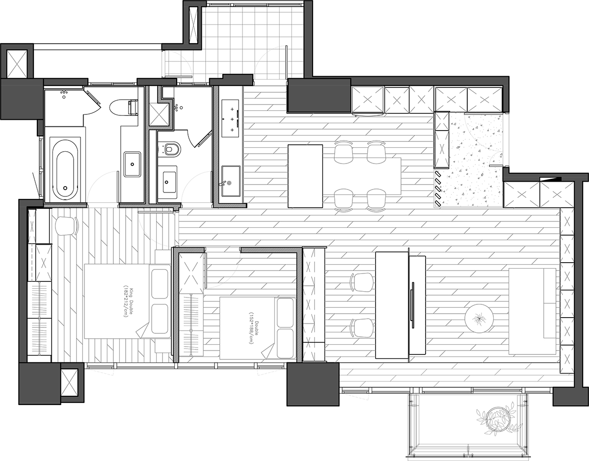 在日式原木家里，冲煮一杯咖啡，和猫一起度过漫漫时光