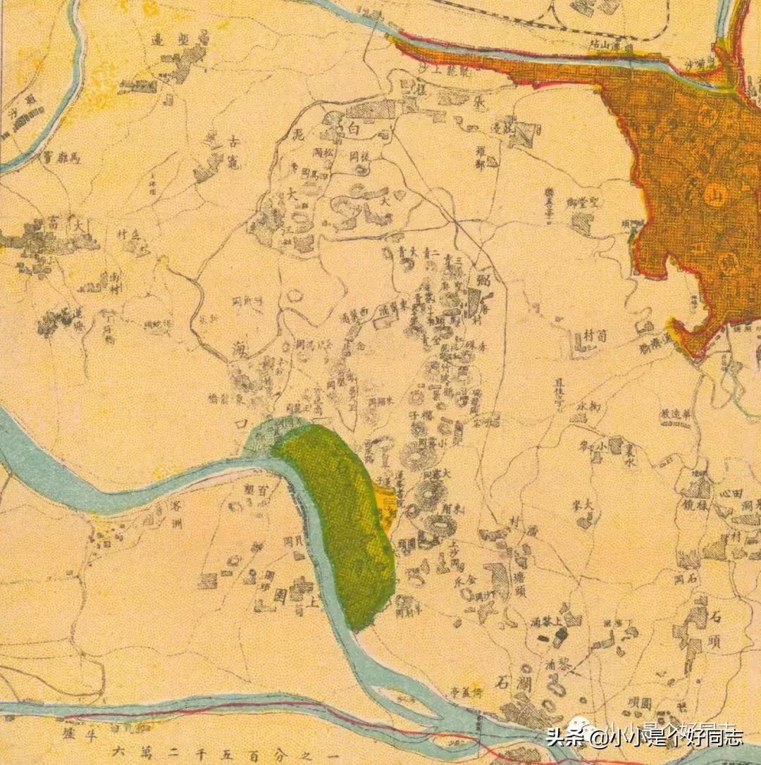 佛山南海之前的旧地图,旧佛山地图