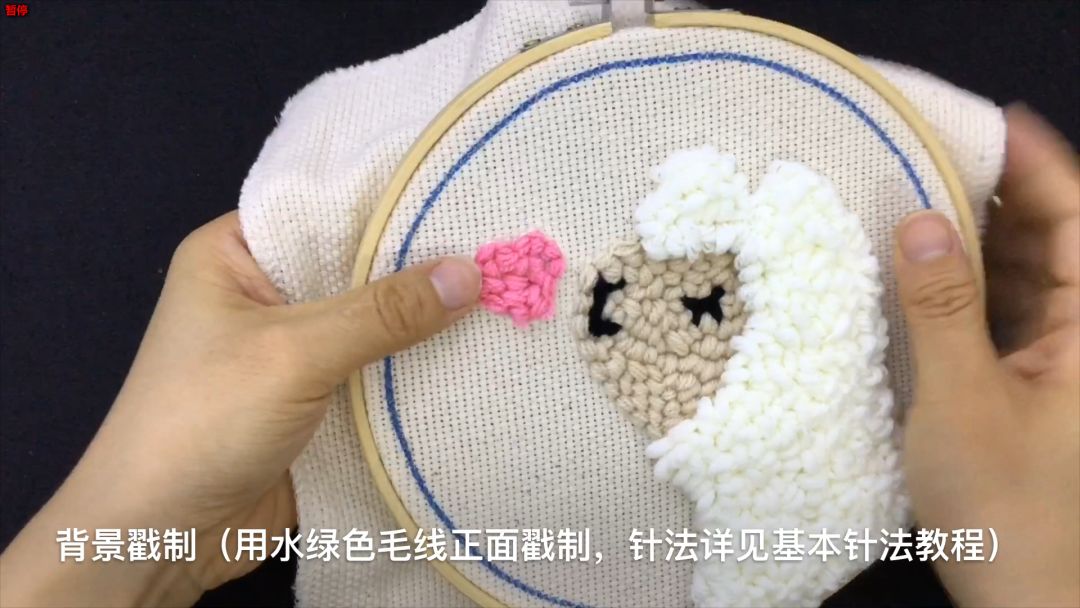 diy刺绣小图案戳戳绣,刺绣文化戳戳绣