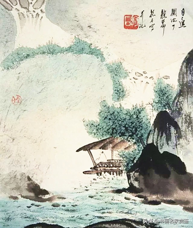 傅抱石大师作品图片,中国画坛巨擘