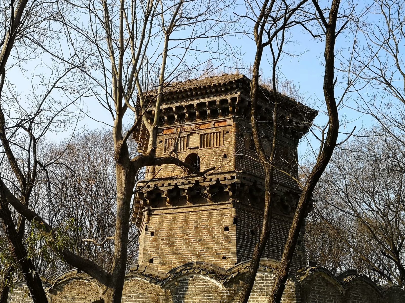 摩托周边旮旯游——探访明光法华禅庵塔