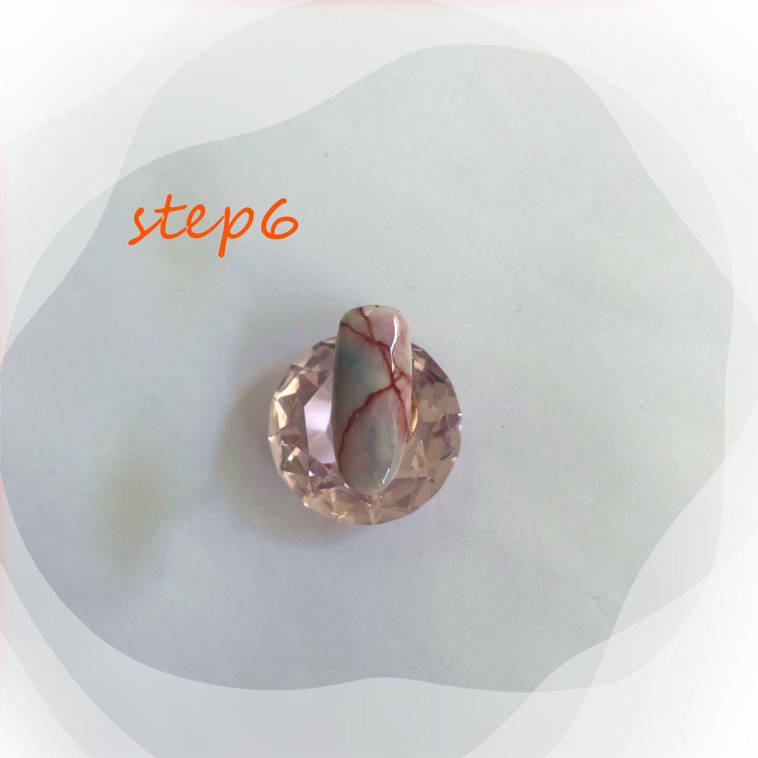 包边拼色美甲做法,美甲包边教程完整版