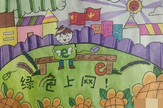 暑假安全主题绘画图片大全,安全教育主题画作品三年级可打印