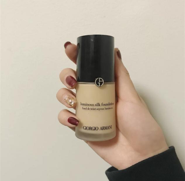 兰蔻粉底液阿玛尼气垫,粉底液兰蔻色号b02和b03