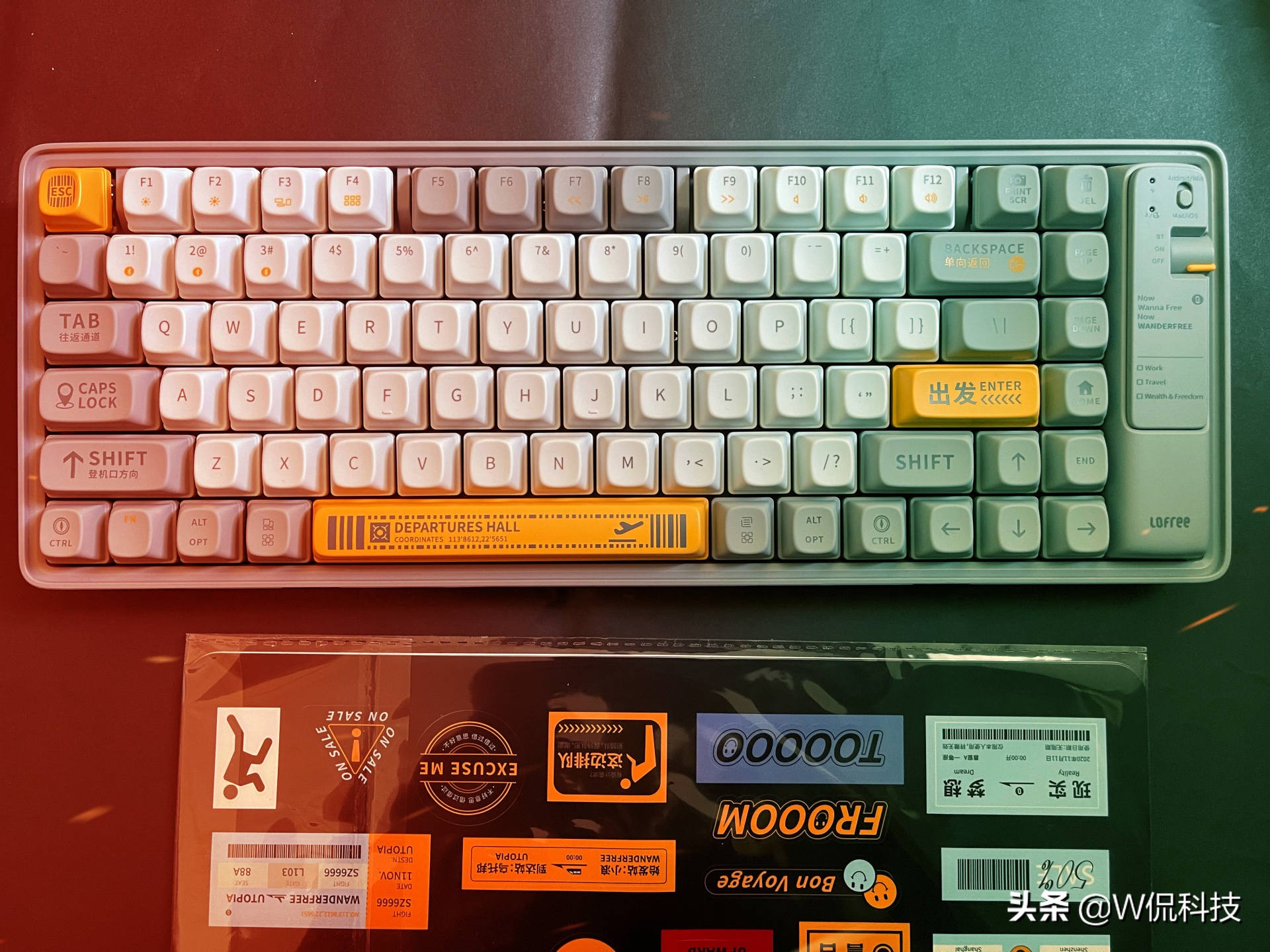 罗技k380和洛斐小浪机械键盘对比,lofree洛斐小浪键盘测评