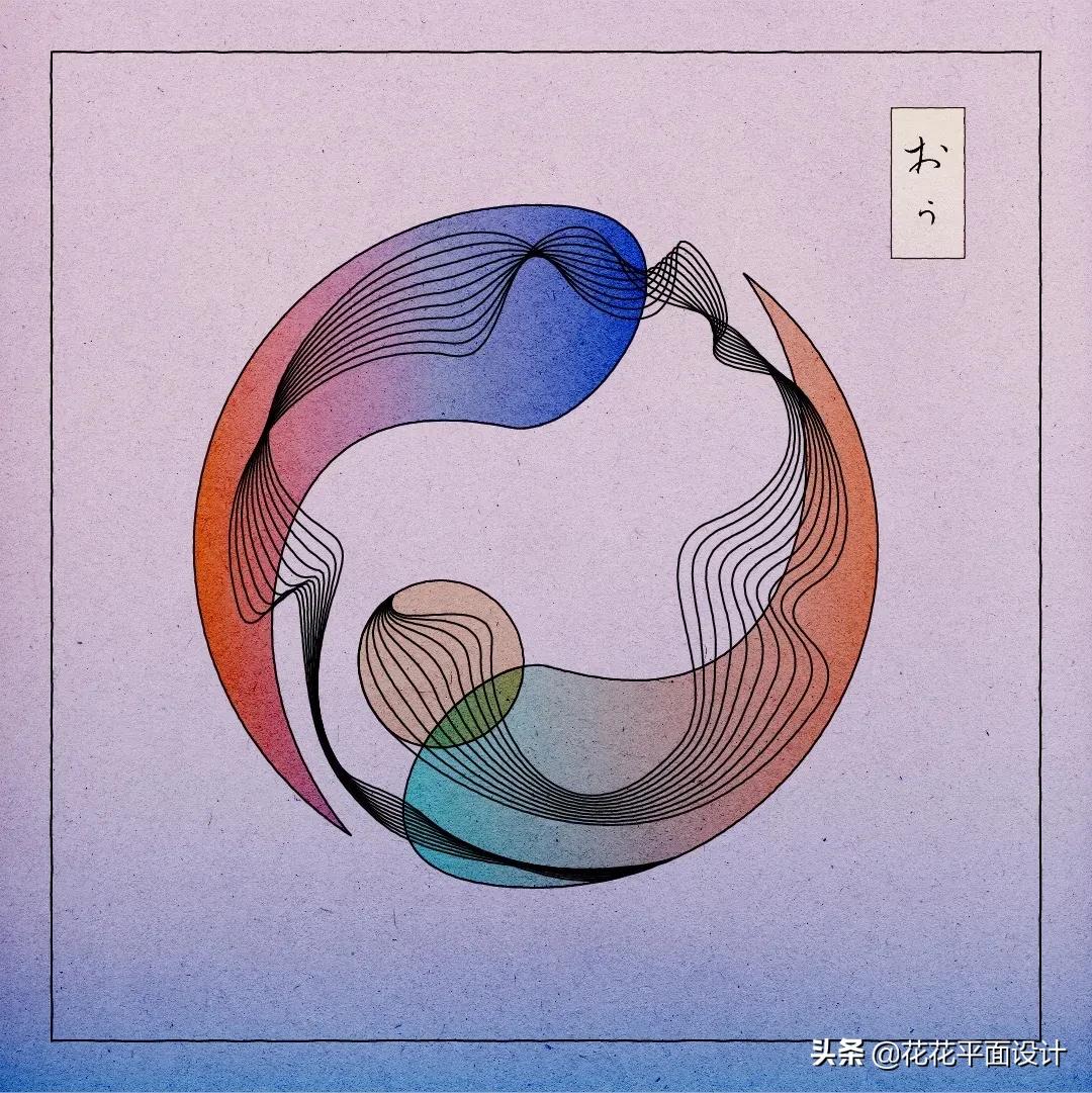 这组非常特别的浮世绘字母和数字设计,给我带来了许多设计灵感