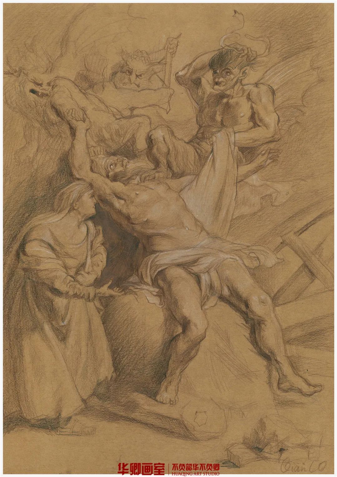 北京华卿画室一月多少钱,在北京华卿画室参加美术培训好吗