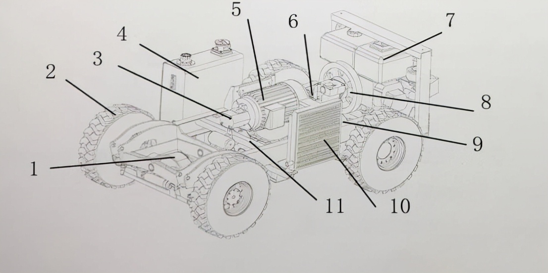 扒渣机结构图,扒渣机构造
