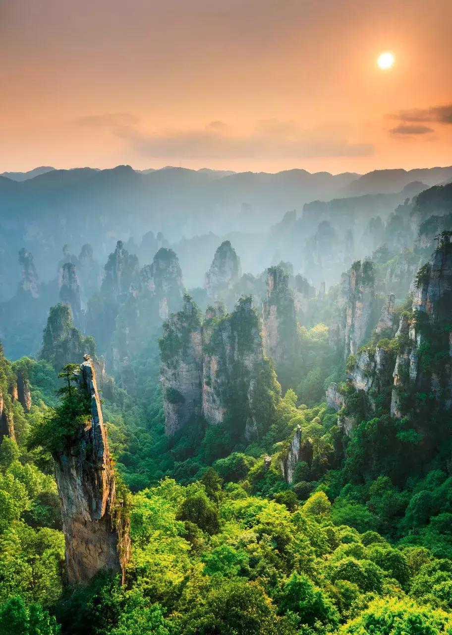 湖南湘西神秘风景,湘西人间仙境风景区
