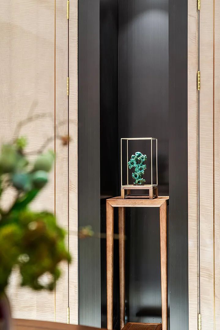 新中式会所玄关装修效果图,中式装修2000平会所