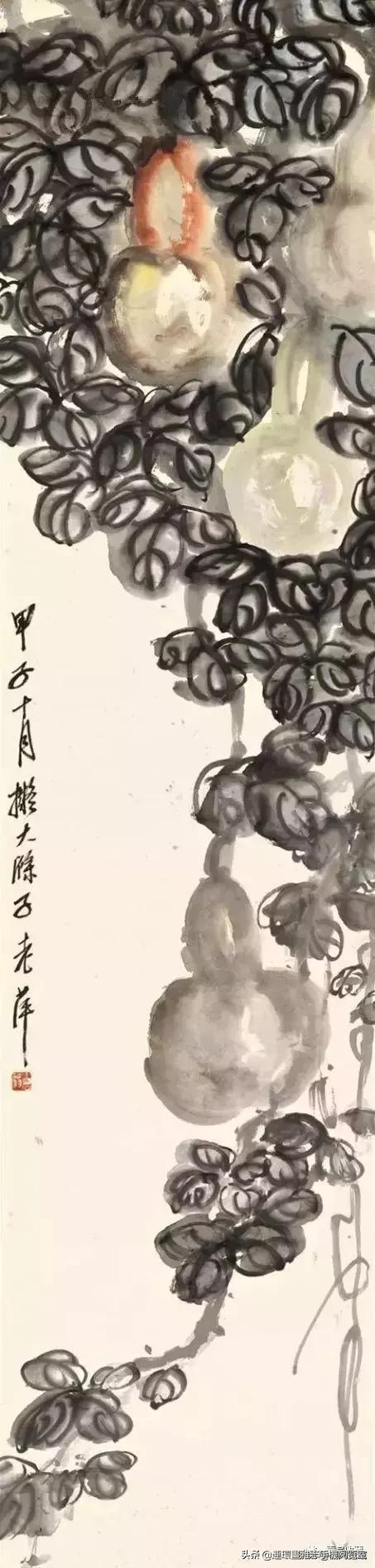 齐白石葫芦精品图片,齐白石葫芦国画
