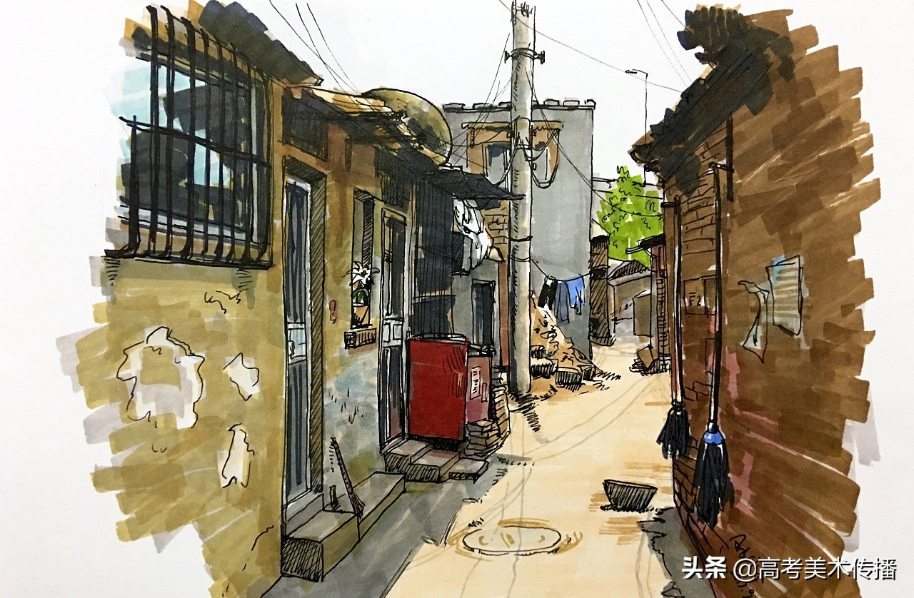 马克笔教程怎么涂肤色,马克笔要怎样涂才能涂到好看呢