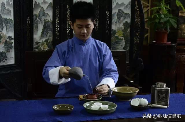 潮汕工夫茶的七个步骤冲泡法,潮汕工夫茶的冲泡过程视频讲解