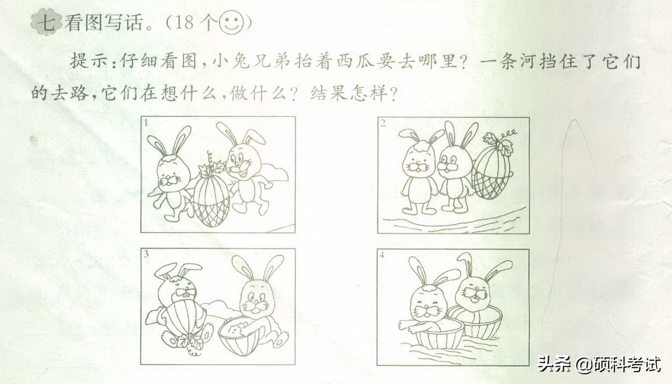 语文看图写话如何练习,一上必考语文看图写话练习题