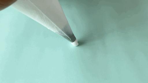 向日葵裱花手法教程简单易学,蛋糕裱花入门基础手法