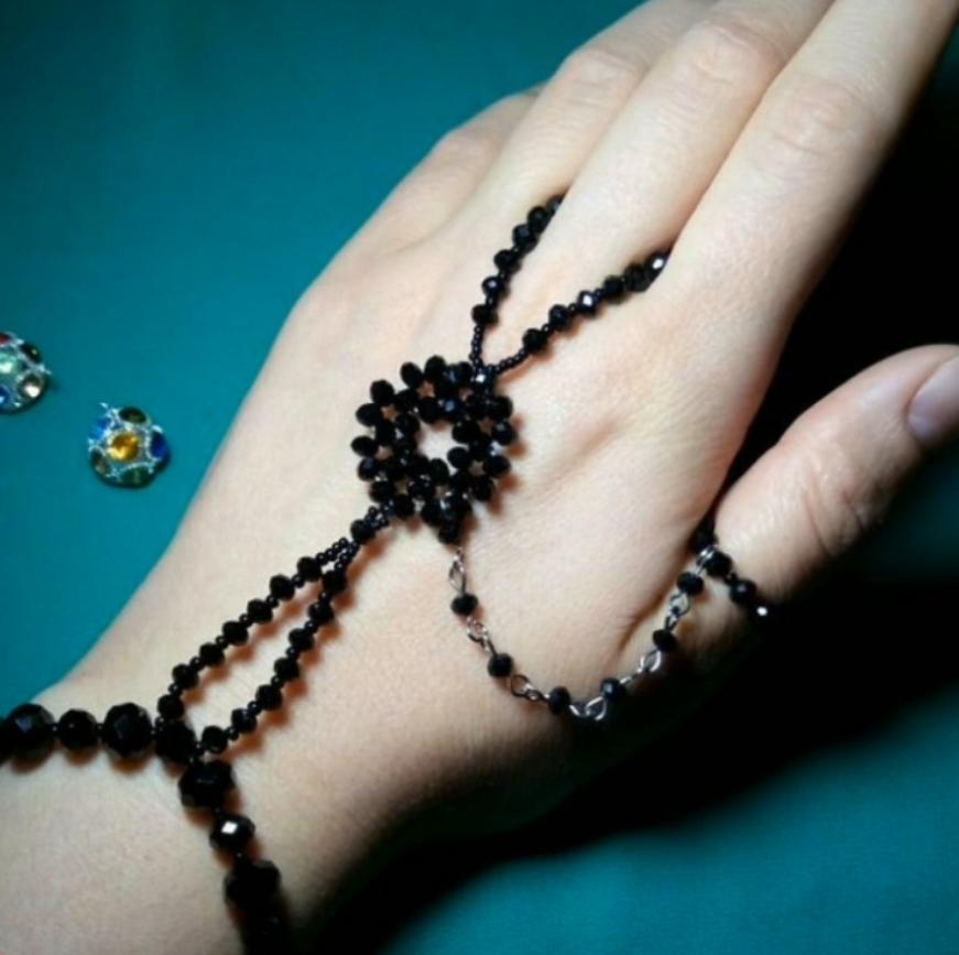 最漂亮的手部装饰品,未来感手部装饰品