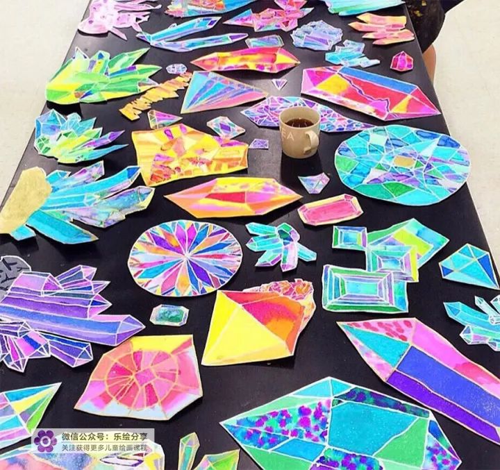 创意儿童画绘画教程,创意美术儿童画美丽的花