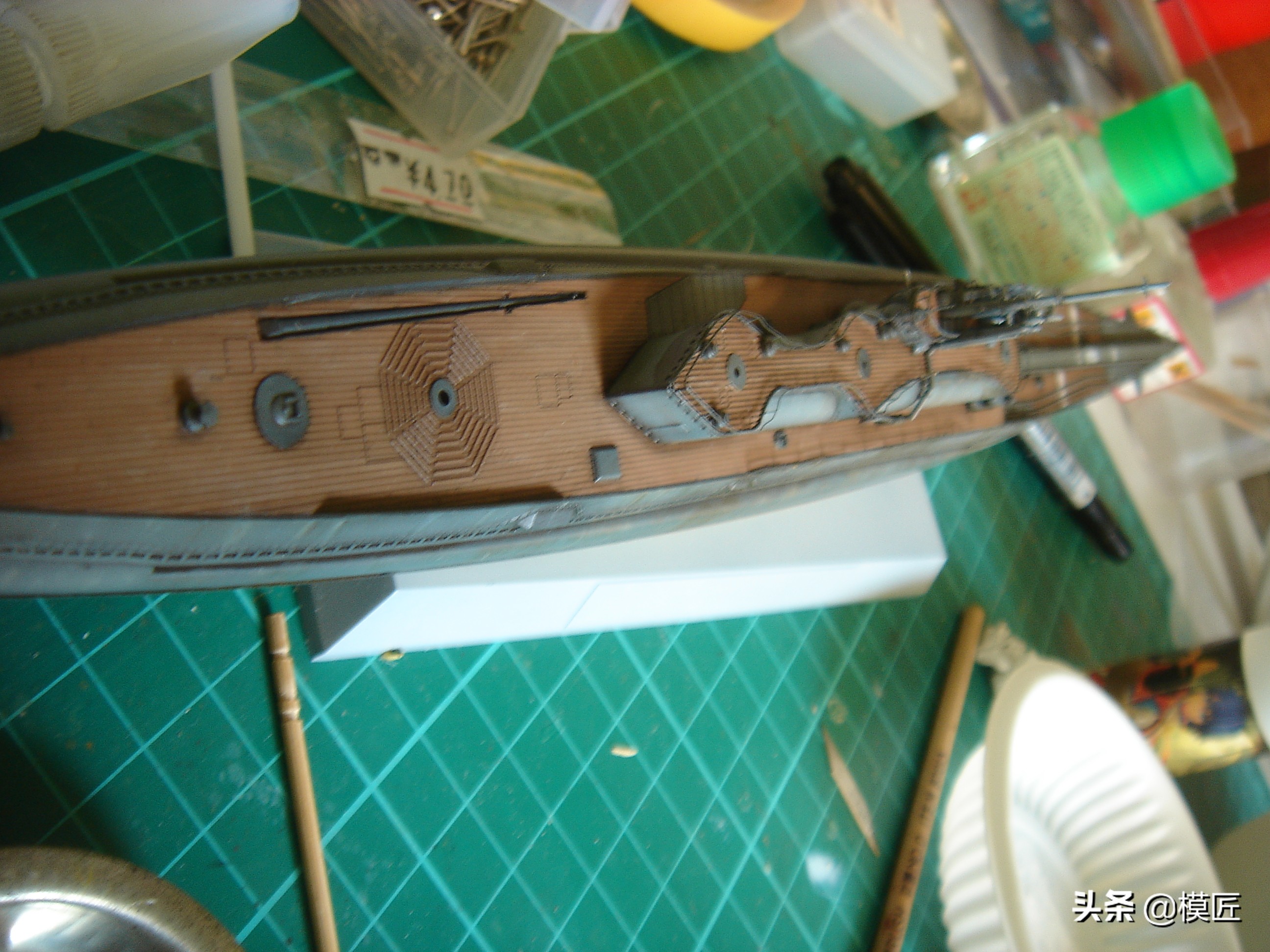 藏着飞机的二战奇葩日本潜艇伊400|模型制作手记