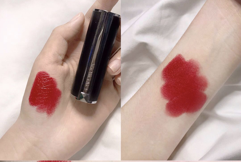 纪梵希色号推荐307石榴红,纪梵希306326