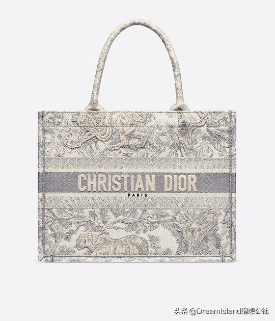dior新款刺绣帆布托特包,刺绣马鞍包dior2019