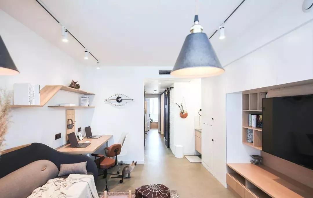 48平小户型一厨一卫,超强收纳小户型