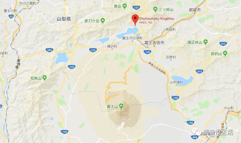 未见富士,幸运依在-秀峰阁湖月