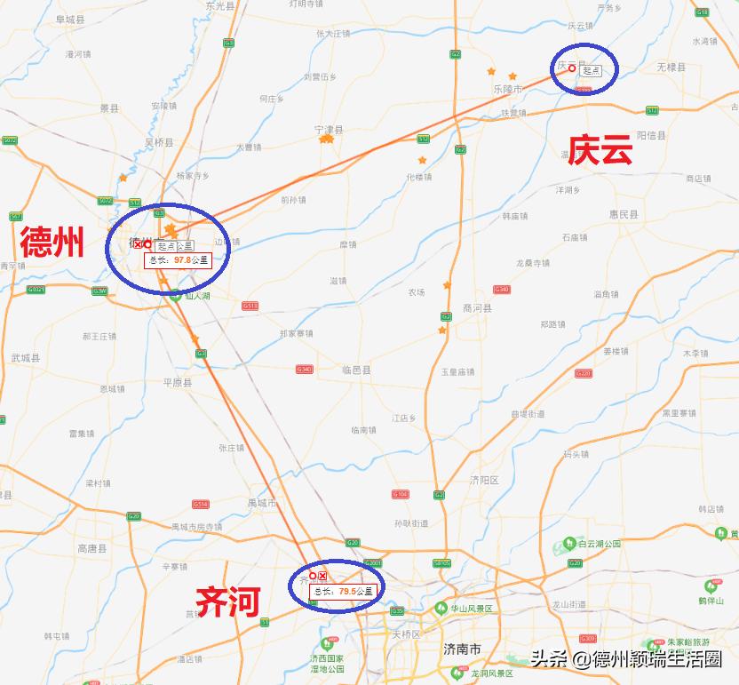 齐河和庆云哪个离德州近,德州庆云和齐河哪个更富有