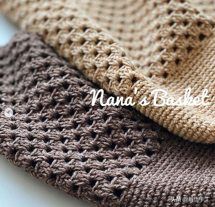 简单漂亮的小包包钩针教程,韩国钩针钩桌布花样教程