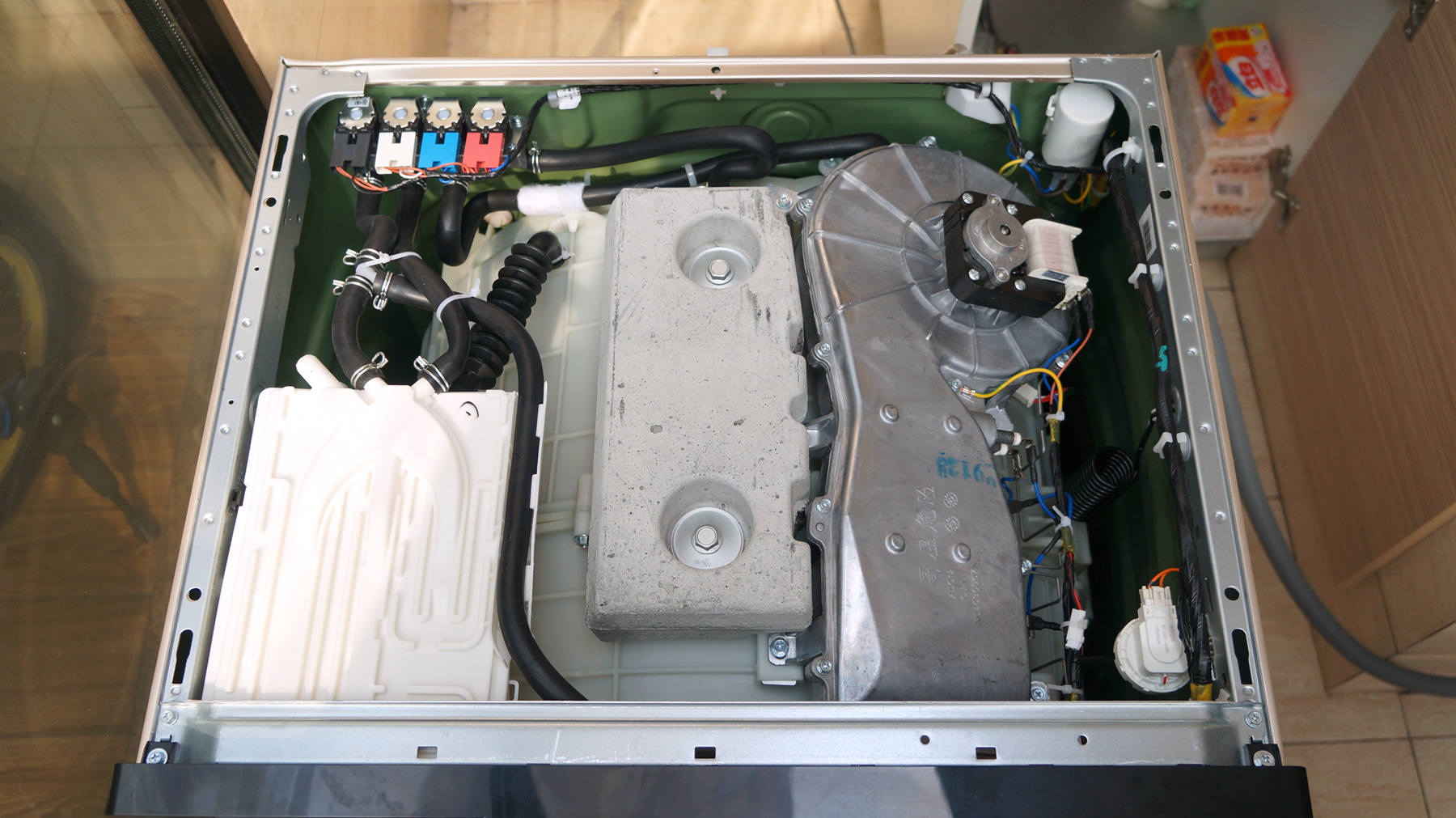 滚筒洗衣机烘干实测,云米洗衣机烘干效果