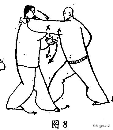 八极拳短棍技法,八极拳暗腿拔根技法