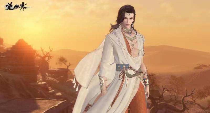 天刀99w天赏时装逆水寒,天刀太白校服和逆水寒新衣服对比