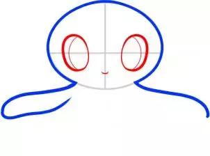 大王乌贼vs巨型章鱼简笔画,简笔画小章鱼的画法