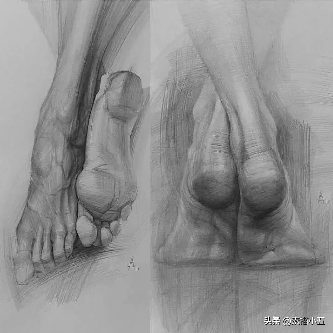 他画的素描无与伦比,他画的画栩栩如生让人拍案叫绝