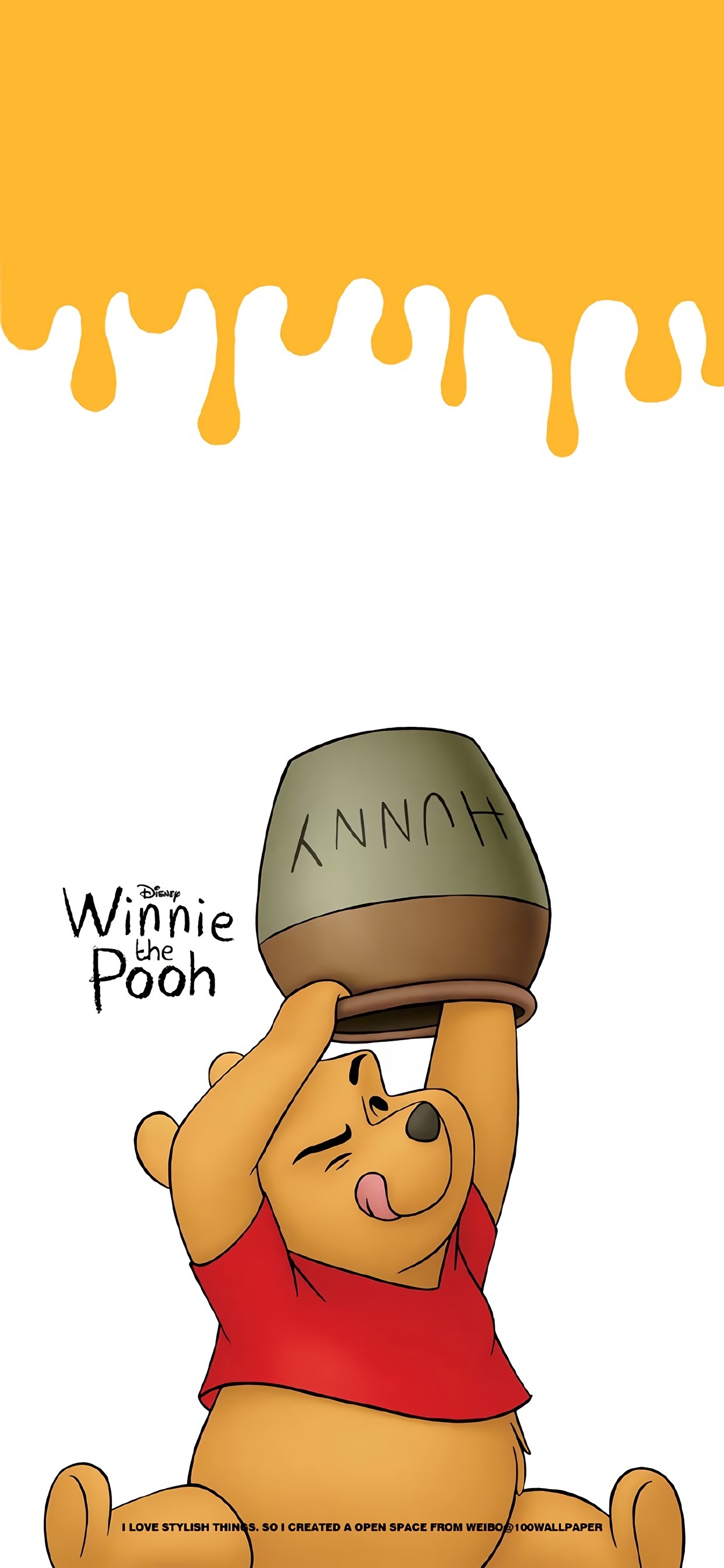 小熊维尼卡通手机壁纸高清壁纸无水印